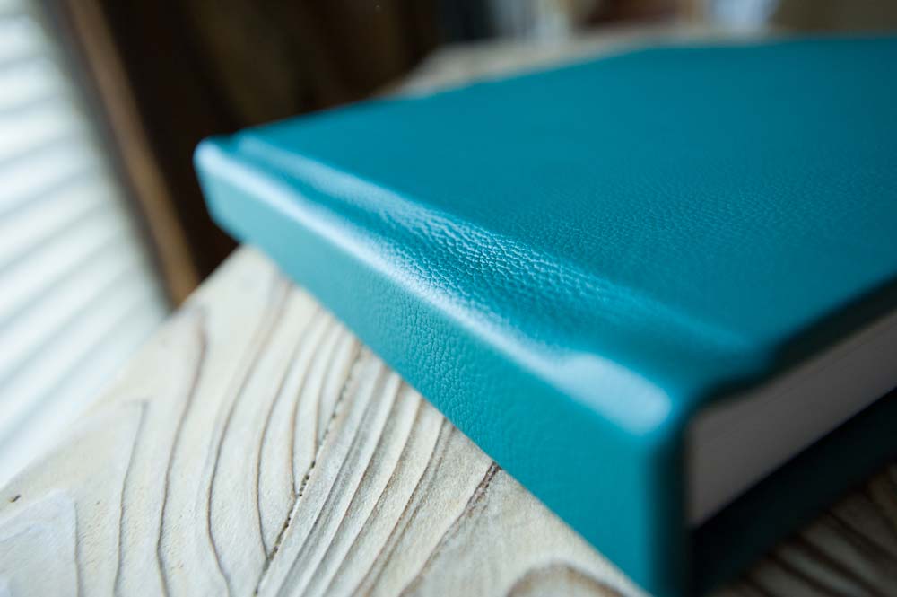 Wedding album luxury printed legacy album by Viridian Images Photography