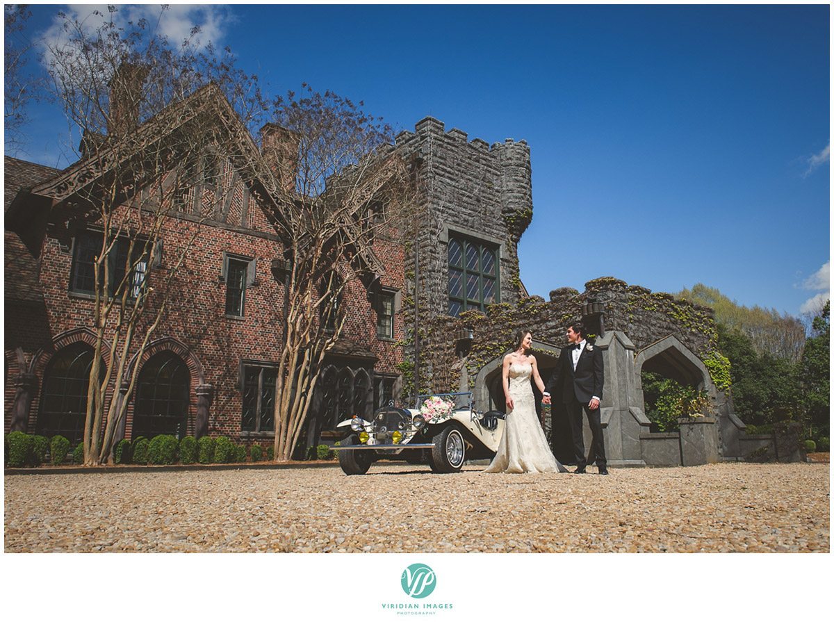 Bisham Manor Wedding castle first look photo