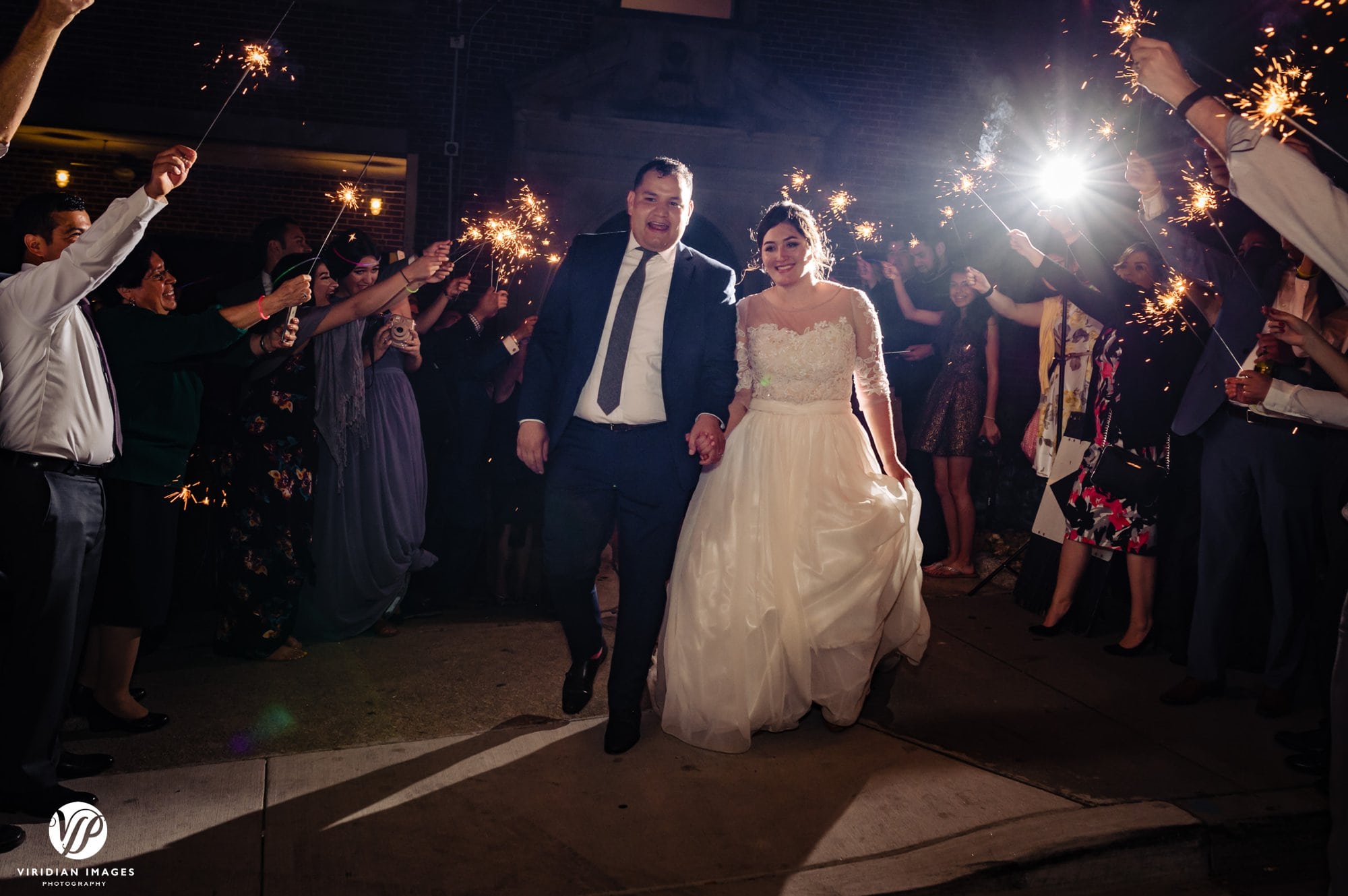 Ambient+Studio wedding sparkler exit