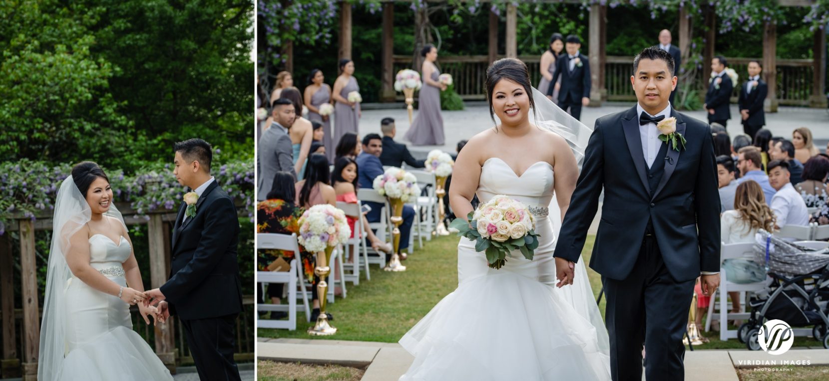 pronounced man and wife and recessional