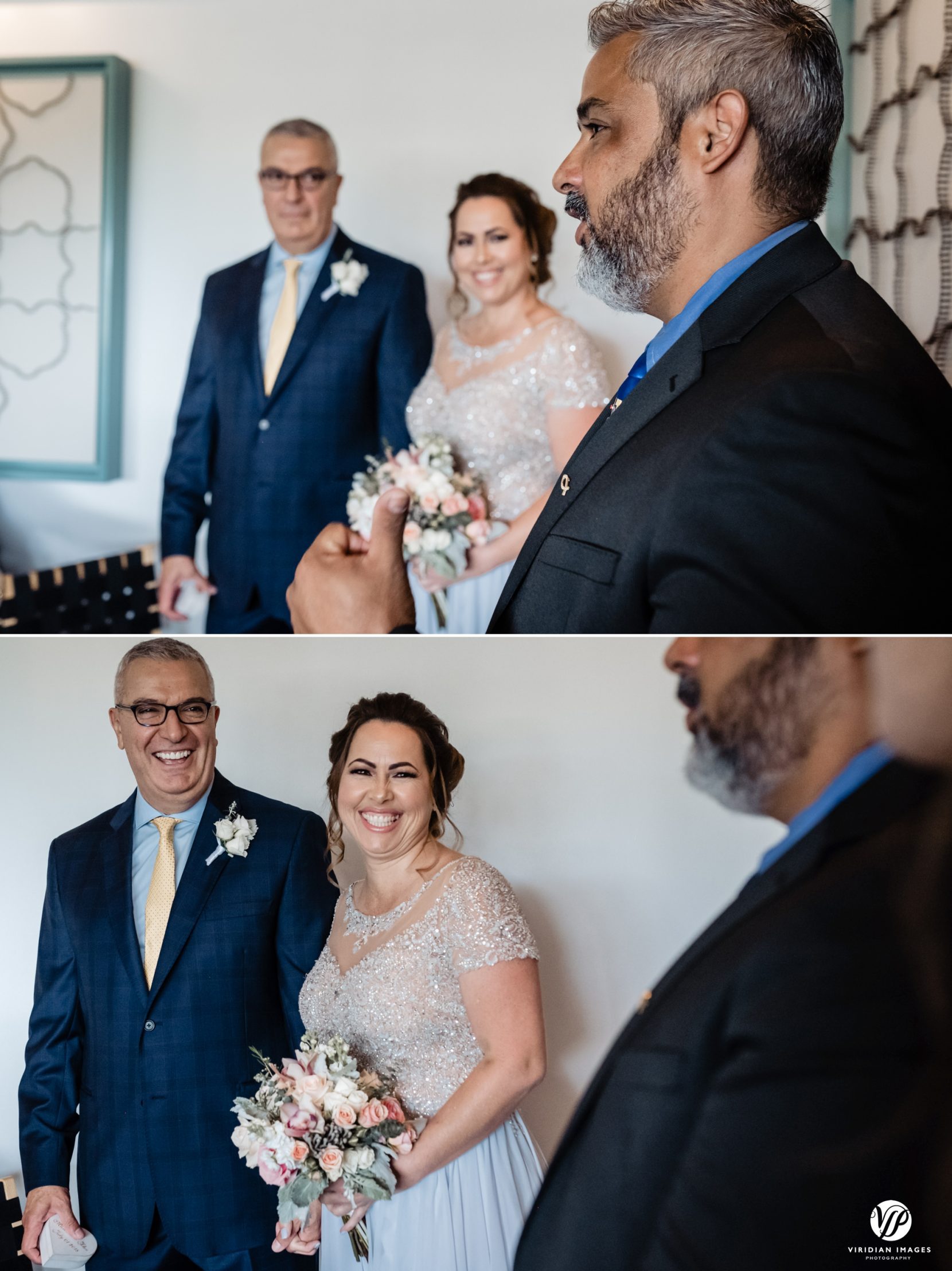 officiant ceremony bride and groom