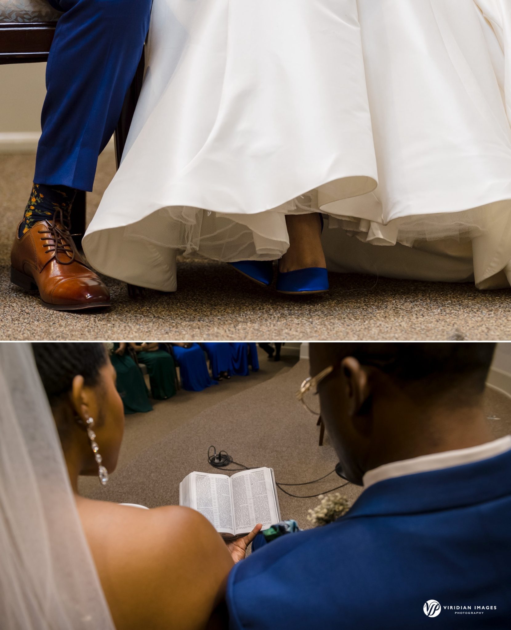 Details during Jehovah's Witness wedding ceremony