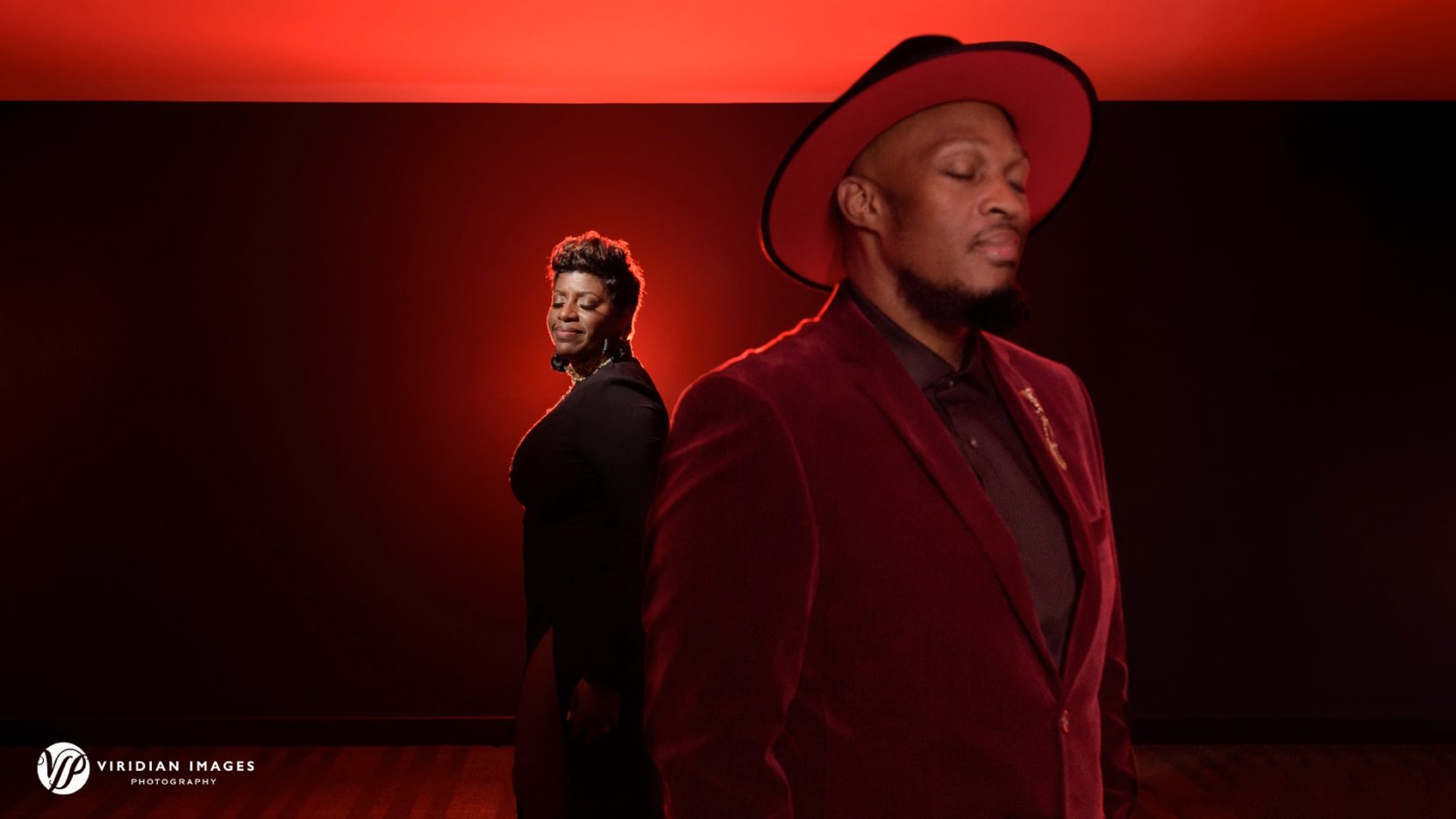 Editorial-inspired engagement photos captured inside the W Hotel Atlanta