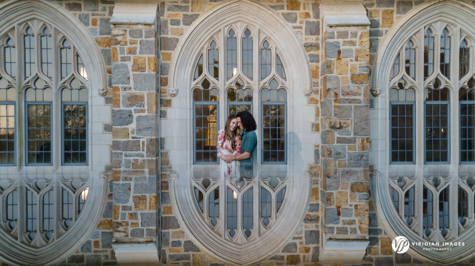 Creative engagement photos at Berry College campus