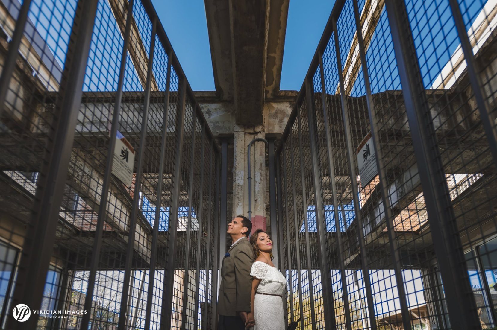 Editorial-inspired engagement portrait at StudioPlex Atlanta