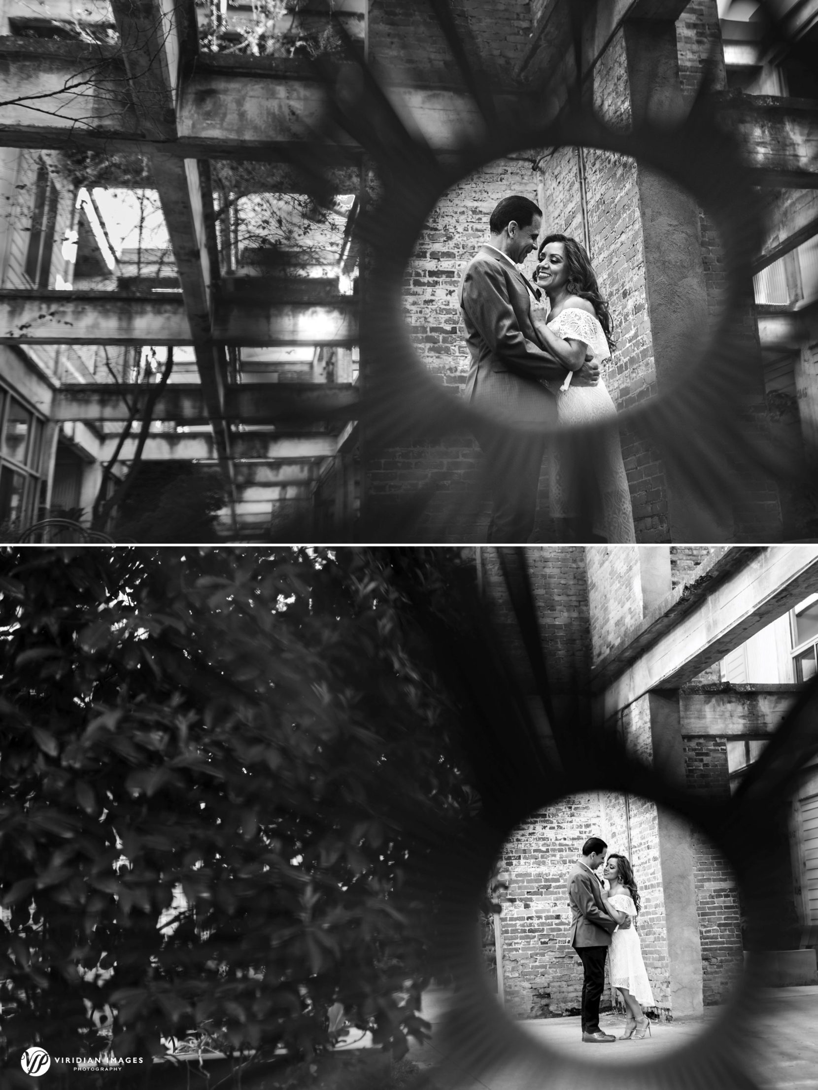 Creative engagement session portraits at StudioPlex